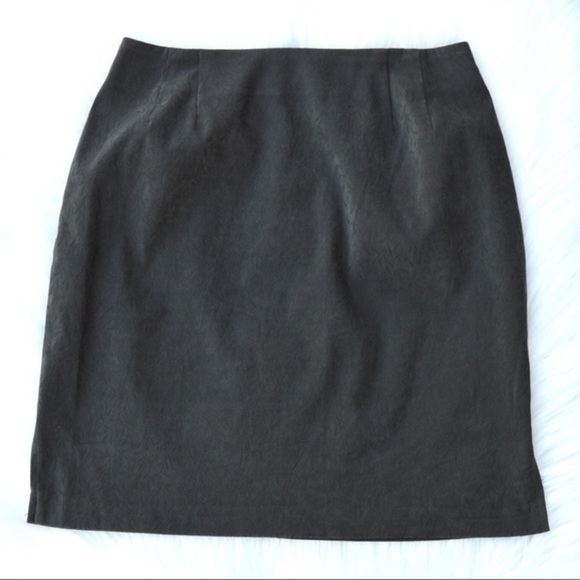 VINTAGE Faux Suede Print Skirt JR Bentley - Picture 1 of 7